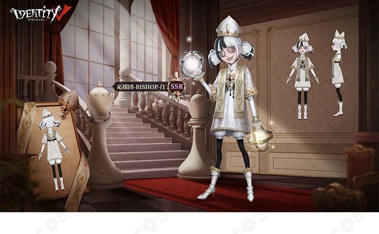 第五人格 リリー・バリエル（応援団）コスプレ衣装を着用したキャラクターイメージ