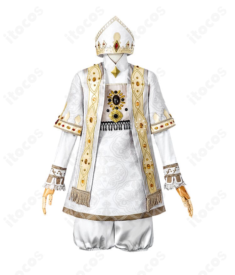 リリー・バリエル 応援団コスプレ衣装の正面全体像