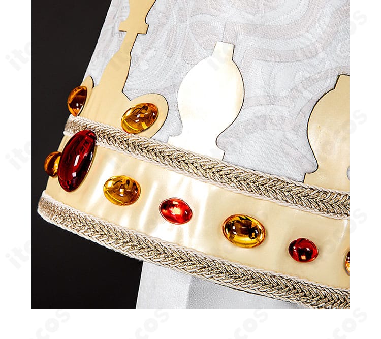 袖の装飾ステッチとパーツの近接ディテール（応援団衣装）