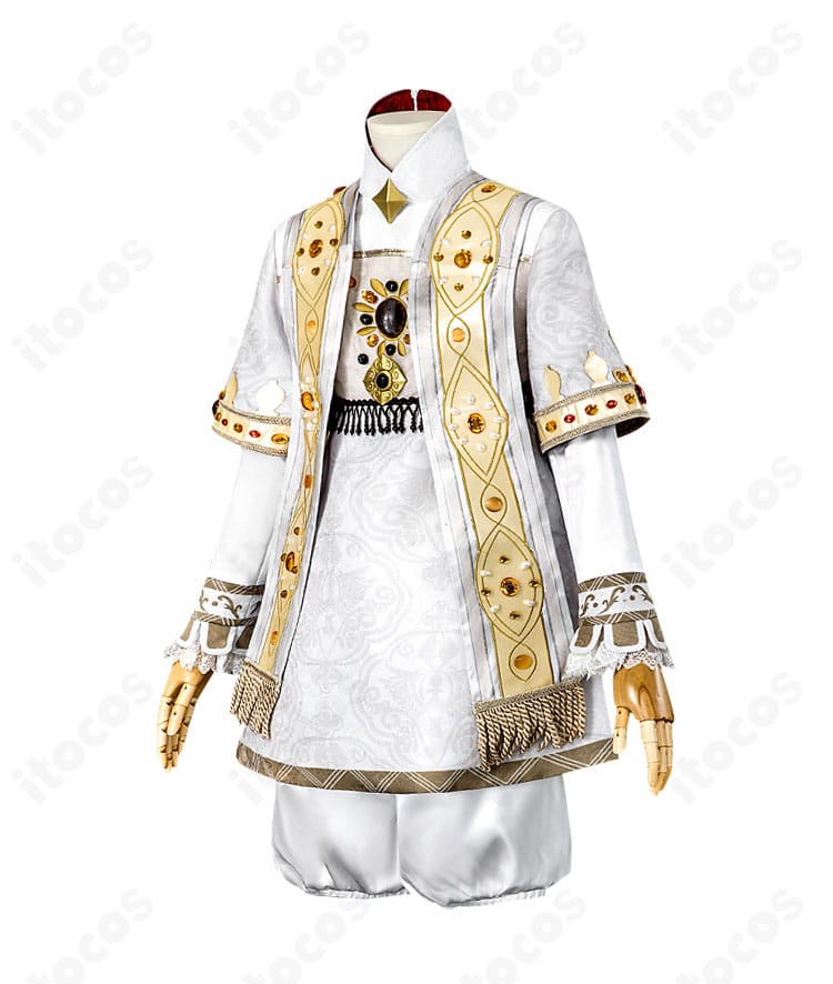 リリー・バリエル 応援団コスプレ衣装の側面シルエット