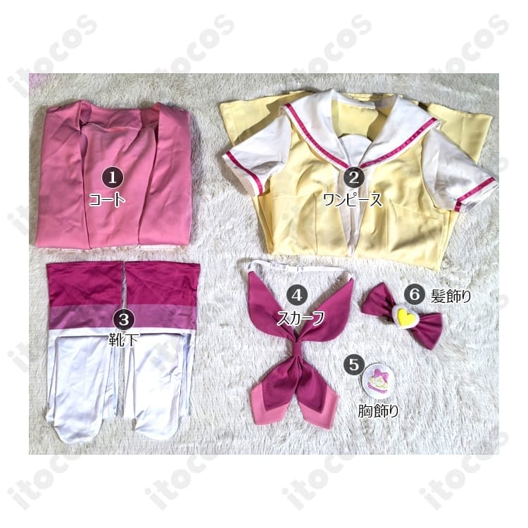 プリパラ 真中らぁら パプリカ学園冬服制服｜高再現で可愛いシルエット、撮影・イベントに最適 - 6枚目の画像