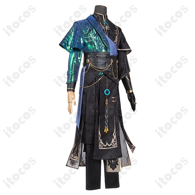 第五人格 白黒無常（范無咎）燦然たる北辰 コスプレ衣装｜高再現で撮影映え、イベントに最適 - 2枚目の画像