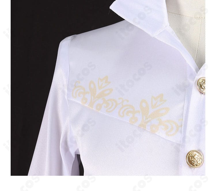 シャツの装飾ディテール別角度。ボタン配置と生地感の表情が分かる画像