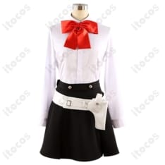 ペルソナ3 ポータブル 汐見琴音（ハム子）学園制服 高再現で快適、撮影からイベントまで - 5枚目の画像（サムネイル）