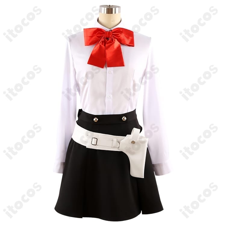 ペルソナ3 ポータブル 汐見琴音（ハム子）学園制服 高再現で快適、撮影からイベントまで - 5枚目の画像