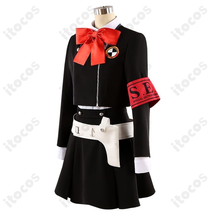 ペルソナ3 ポータブル 汐見琴音（ハム子）学園制服 高再現で快適、撮影からイベントまで - 3枚目の画像