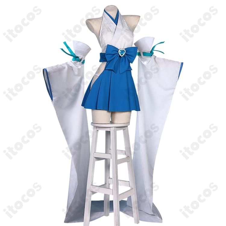 マジアアズール 薄氷巫女 巫女服｜高再現フルセットで撮影映え、快適な着用感 - 2枚目の画像