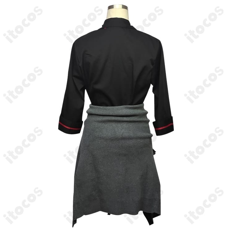 ブルーアーカイブ 旗見エリカ 学園制服コスプレ｜高再現シルエットで撮影映え、快適な着用感 - 2枚目の画像