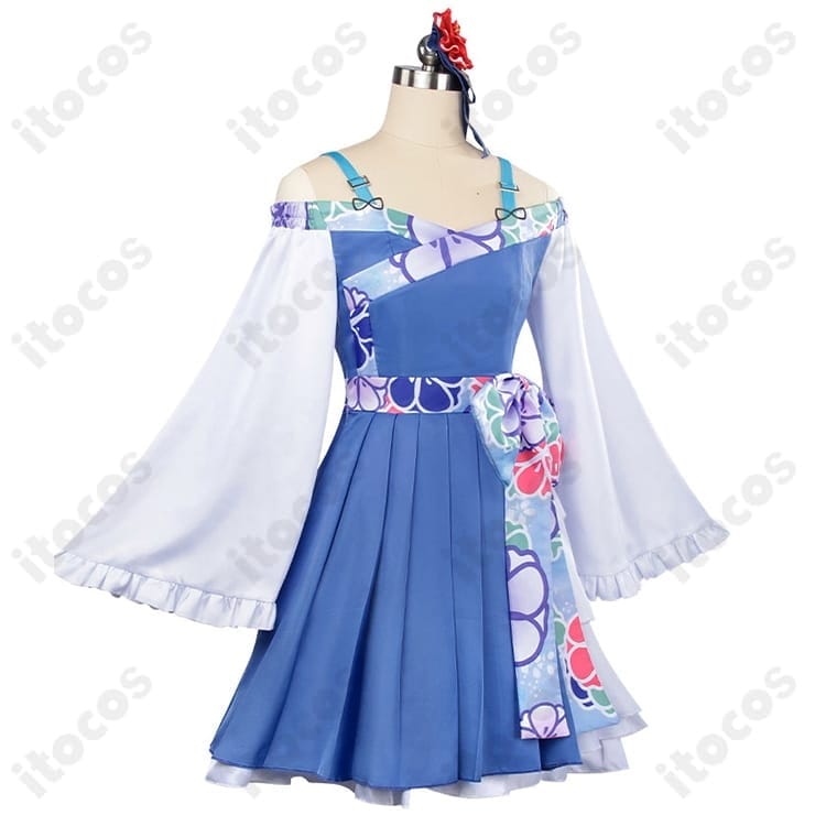 サラ・ダ・オディン コスプレ衣装 ワンピース｜高発色素材で美ライン、イベント映え - 2枚目の画像