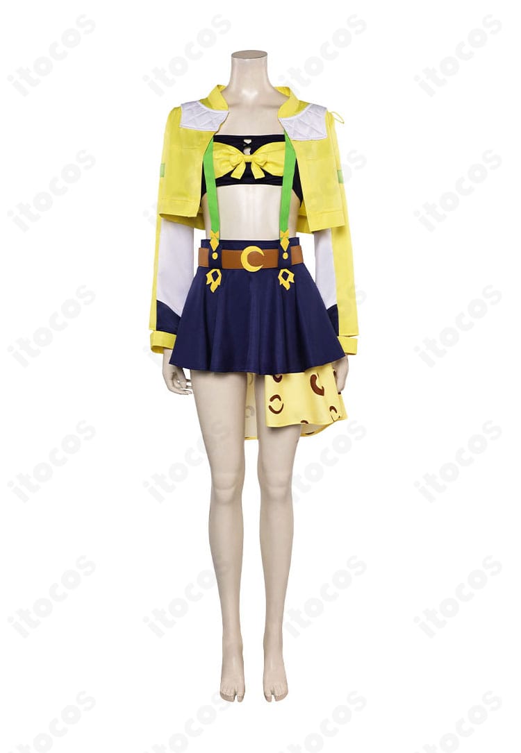 ジャングルポケット勝負服コスプレ衣装の正面カットとディテール