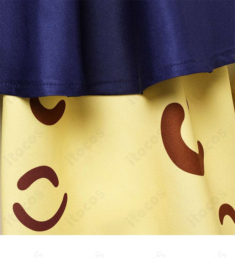 ジャングルポケット勝負服コスプレ衣装・裾装飾ディテールの近接写真