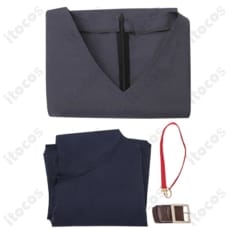 ダンジョン飯 ファリン・トーデン 魔術学校制服 高再現コスプレ｜上品ローブで撮影に最適 - 5枚目の画像（サムネイル）