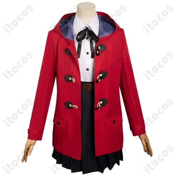 ガールズバンドクライ 井芹仁菜 冬制服コートver. 高発色素材で清楚な再現度、撮影に最適