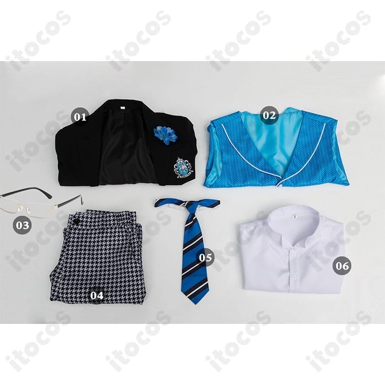 黒執事 ロレンス・ブルーアー 寄宿学校編 制服｜高再現で撮影映え、イベント即戦力のフルセット - 6枚目の画像