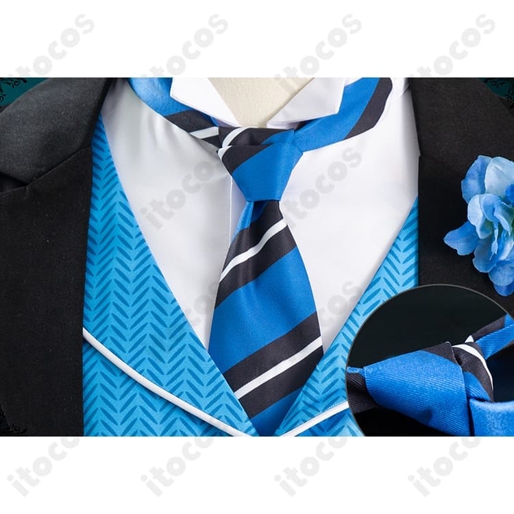 黒執事 ロレンス・ブルーアー 寄宿学校編 制服｜高再現で撮影映え、イベント即戦力のフルセット - 5枚目の画像