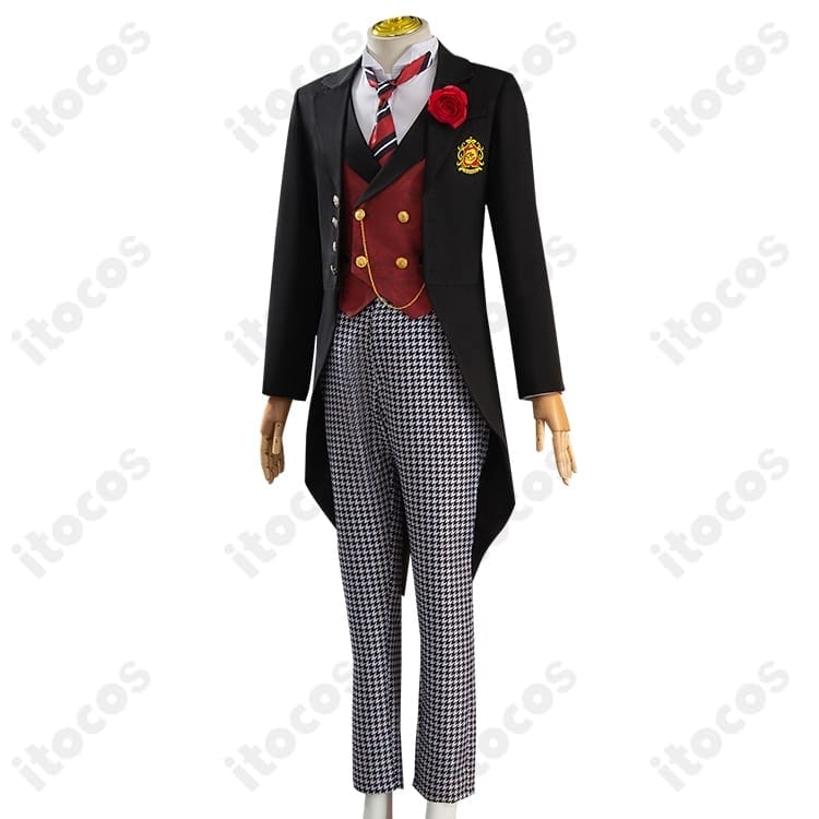 黒執事 エドガー・レドモンド 寄宿学校編制服 高再現と快適設計でイベントも撮影も映える - 2枚目の画像
