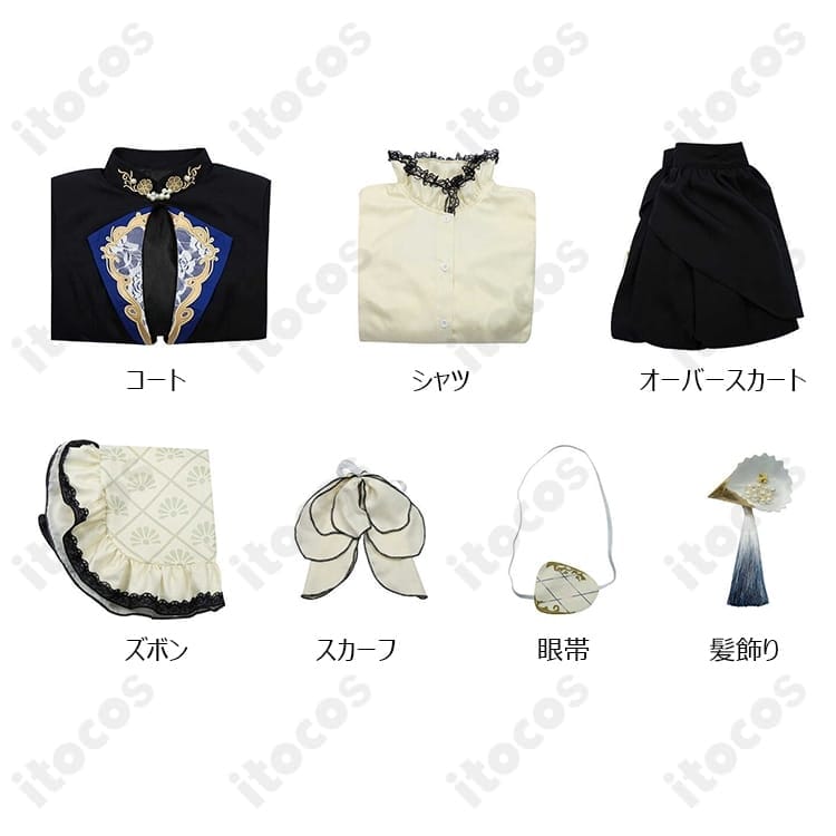 黒執事 シエル・ファントムハイヴ コスプレ衣装。クラシカルで上品、撮影映えと着心地を両立 - 5枚目の画像