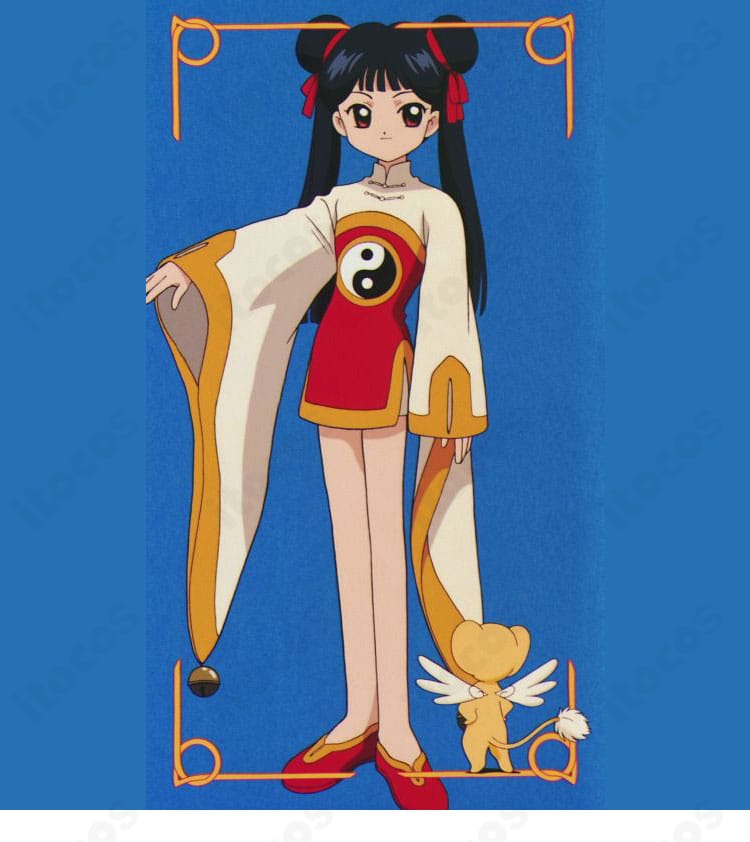 カードキャプターさくら 李苺鈴の中国拳法達人衣装を着用したキャラクターイメージ。