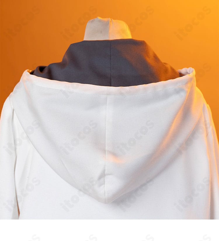 Eve練習着の帽子・ヘッドウェア意匠を示す参考ディテールのクローズアップ