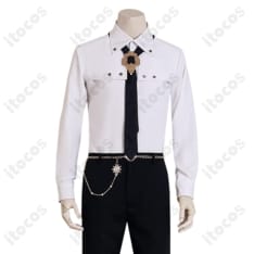 恋と深空 ホムラ 学園制服コスプレ 4点セット。着やすく動きやすい高再現仕様 - 4枚目の画像（サムネイル）