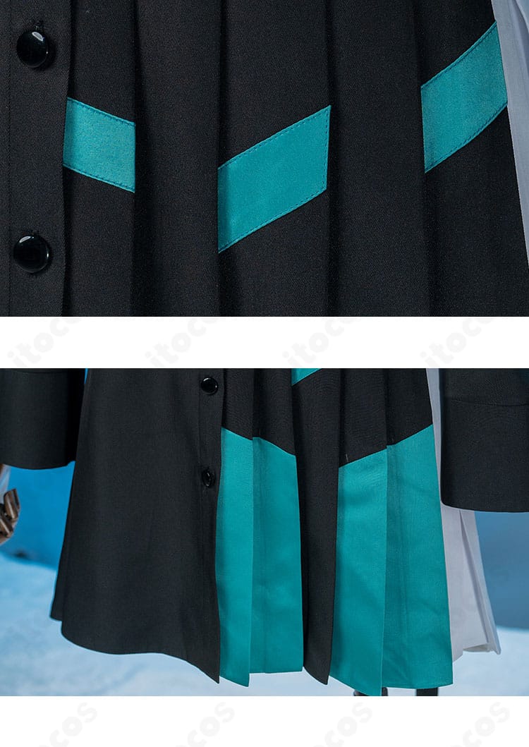 小豆沢こはね スカート部の刺繍風装飾と柄の再現