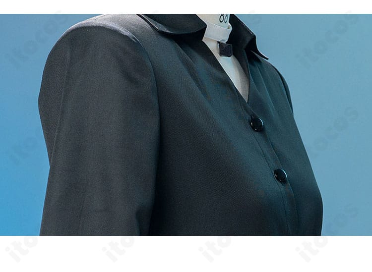 小豆沢こはね ライブ衣装の肩袖ディテール。立体装飾とライン表現