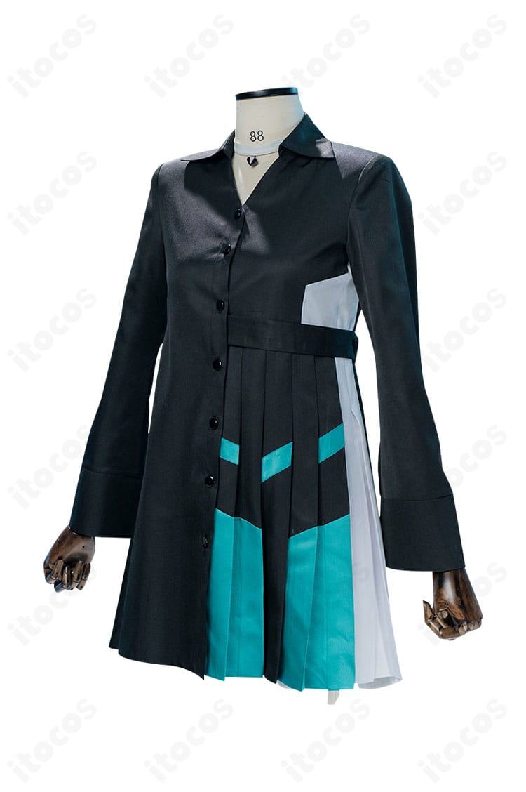 小豆沢こはね pure walker ライブ衣装の側面シルエットと装飾ディテール