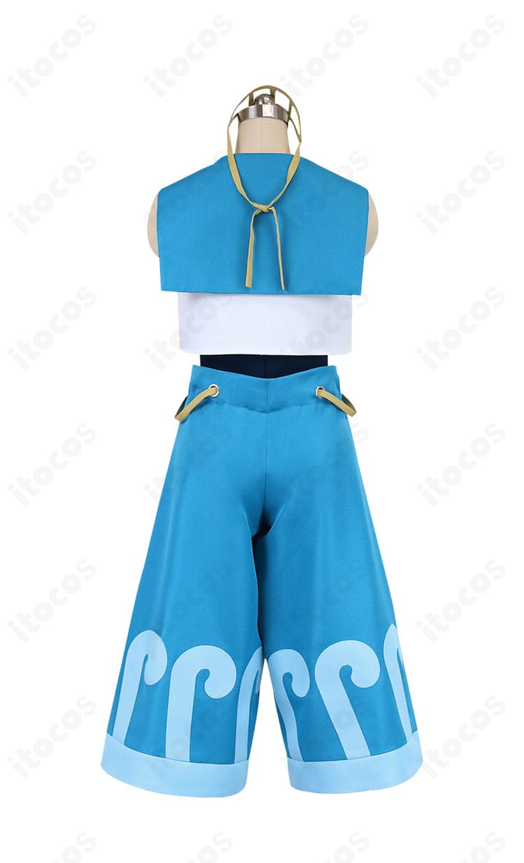 ポケモン サン・ムーン スイレン コスプレ衣装の背面全体像