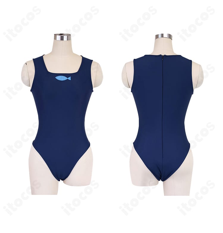 インナー構成が分かるトップスとレオタードの正面・背面