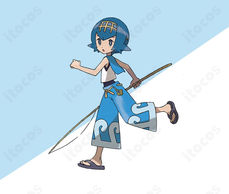 スイレンの公式デザインを再現したコスプレ衣装一式のイメージ