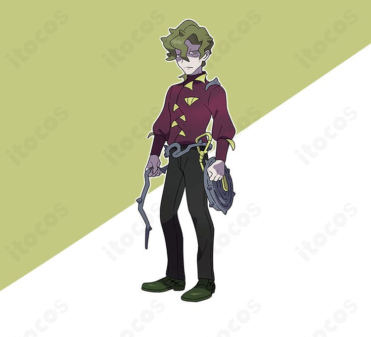 コルサ（ポケットモンスター スカーレット・バイオレット）の公式イメージを基にしたコスプレ衣装イラスト