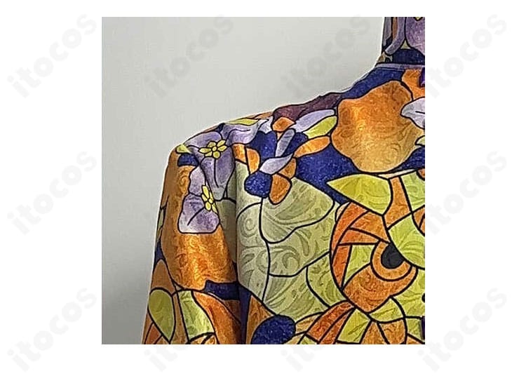 三ツ谷隆 衣装の肩・袖ディテール｜刺繍と縫製の質感が分かるクローズアップ