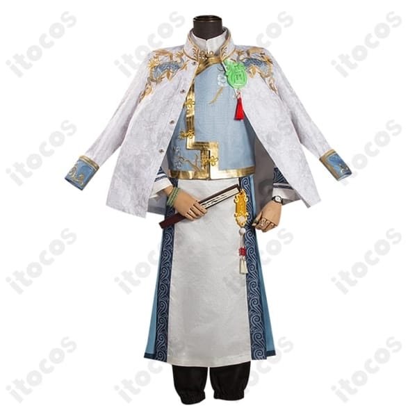 白黒無常（謝必安）コスプレ衣装｜中華風の質感で高再現、イベント＆撮影に最適