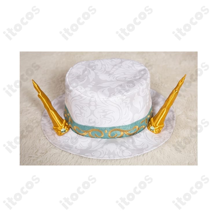 白黒無常（謝必安）コスプレ衣装｜中華風の質感で高再現、イベント＆撮影に最適 - 4枚目の画像