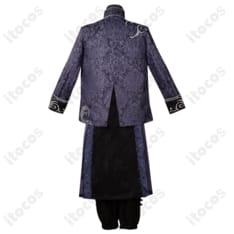 第五人格 范無咎（白黒無常）麒麟商人コスプレ衣装 高再現で映える中華風フルセット - 4枚目の画像（サムネイル）