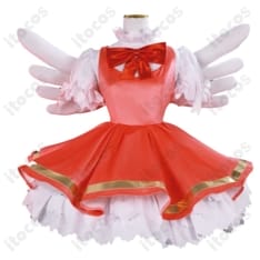 木之本桜 バトルコスチューム｜翼付きフルセットで高再現、イベントも撮影も映える一着 - 1枚目の画像（サムネイル）