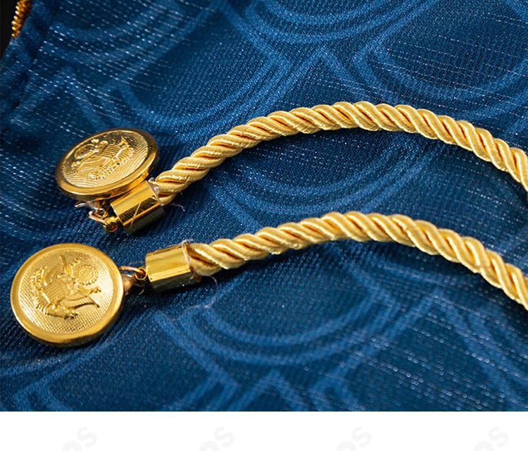 納棺師（イソップ・カール）記憶の騎コスプレ 前立て装飾のディテール