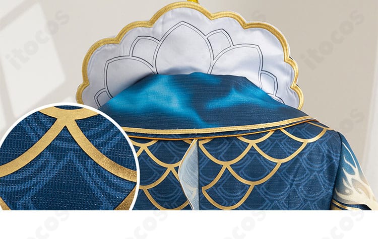 納棺師（イソップ・カール）記憶の騎コスプレ 背面装飾の構成と縫製