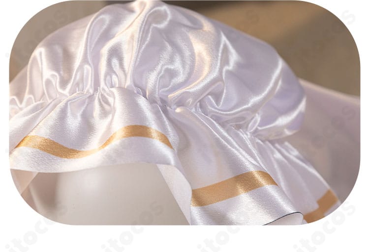 荘園茶会メイドの帽子装飾アップ。細やかなリボンと装飾パーツのディテール