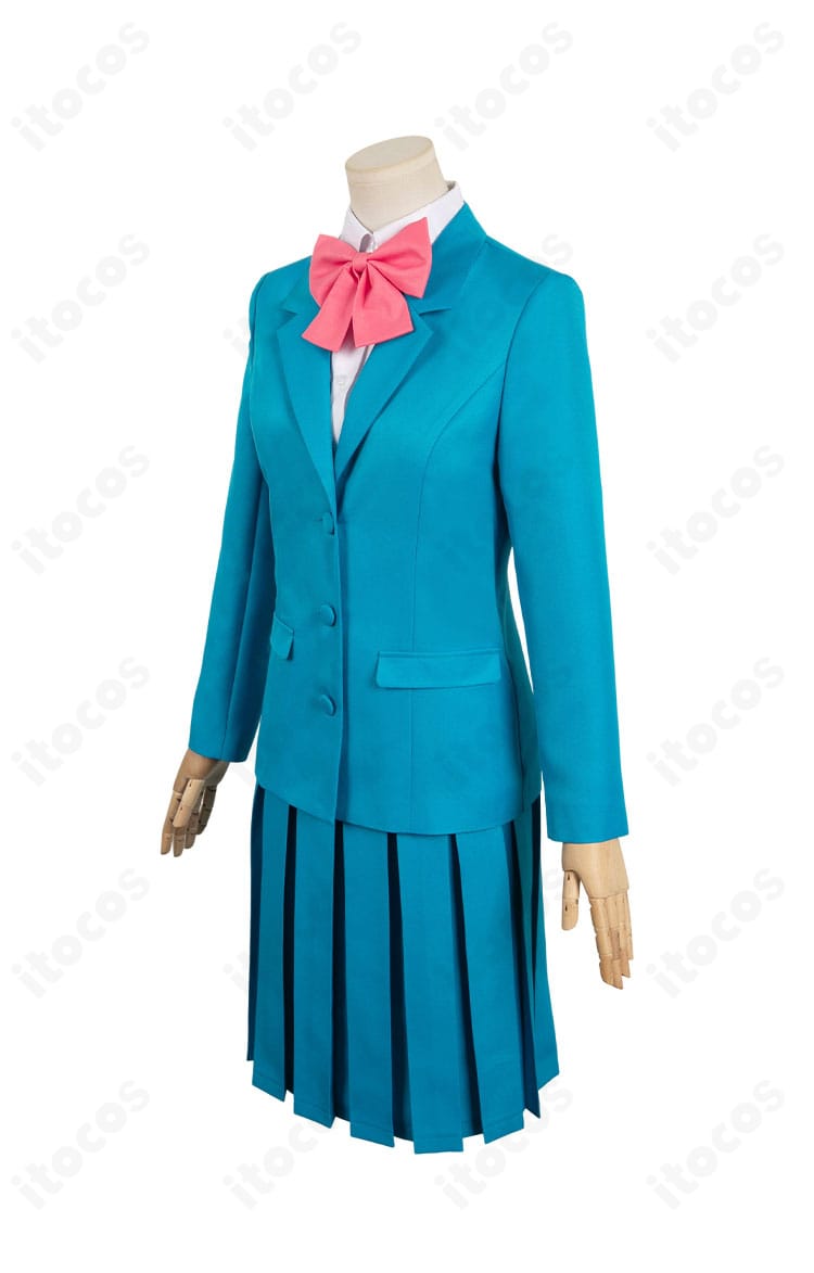 黒沼爽子コスプレ衣装の側面。動きやすさを意識した設計で、シルエットの美しさと着心地を両立。