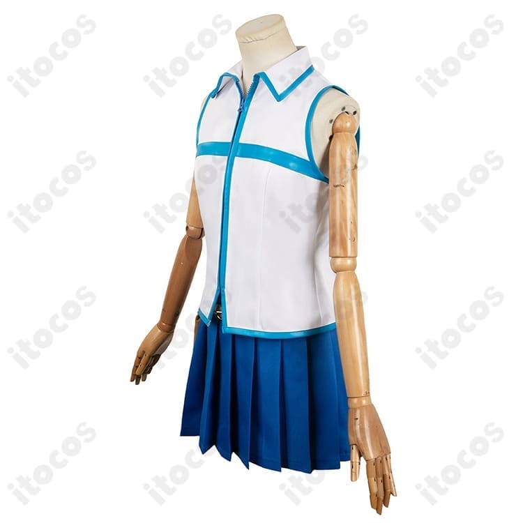 FAIRY TAIL ルーシィ・ハートフィリア 星霊魔導士版 高再現で動きやすいコスプレ衣装 - 2枚目の画像