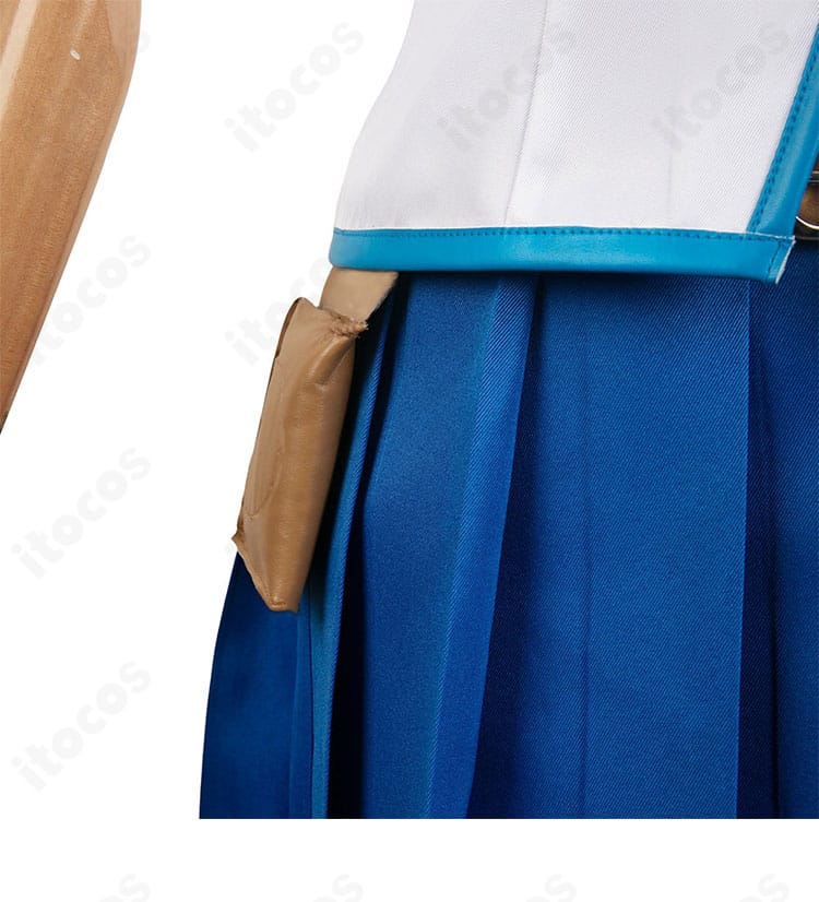 ルーシィ・ハートフィリア衣装の腰ポーチとベルト。キーアイテムの携行設定を忠実に再現。