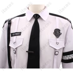 恋と深空 セイヤ Evol特殊部隊 コスプレ衣装。高再現で精悍、イベントも撮影も快適なセット - 4枚目の画像（サムネイル）