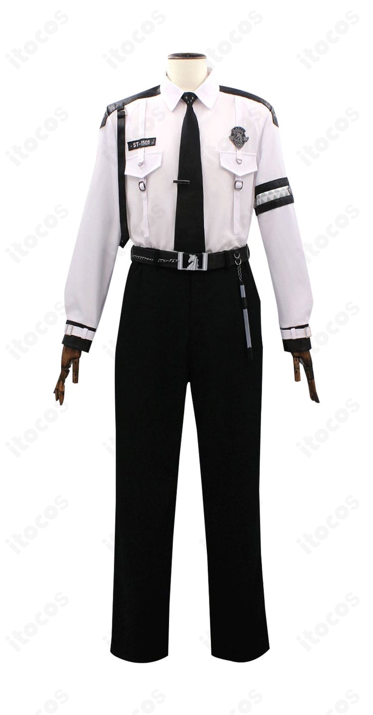 恋と深空 セイヤ コスプレ衣装の正面全身。シャープなシルエットと高再現ディテールが特徴。