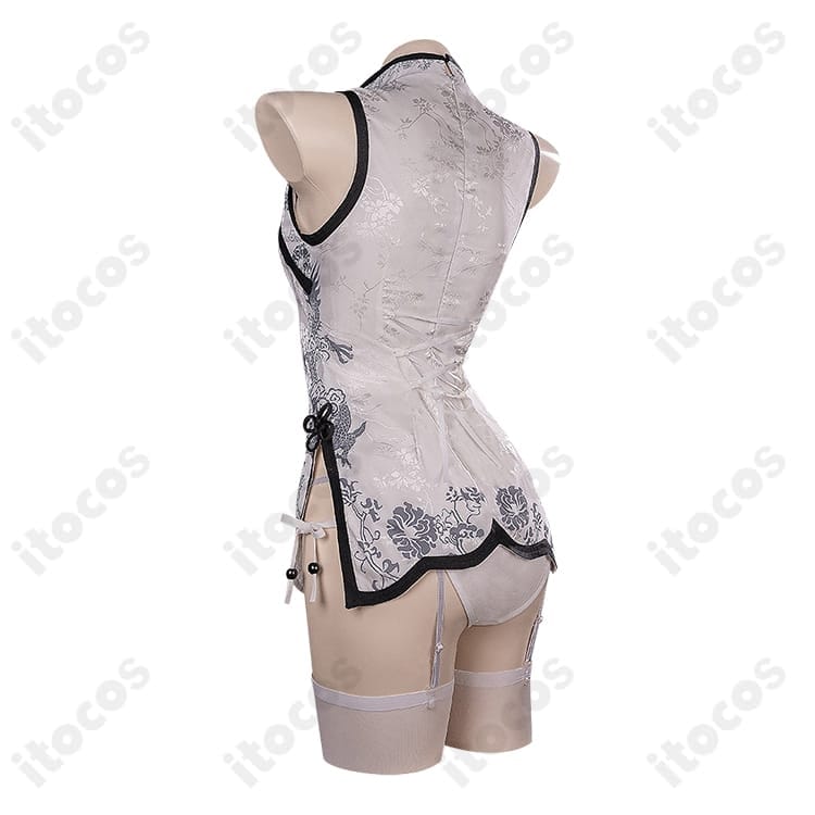 春日野穹 チャイナドレス衣装｜刺繍とリボンで高再現、撮影映えと快適さを両立 - 2枚目の画像