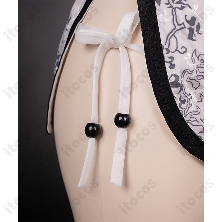 春日野穹 チャイナドレス衣装｜刺繍とリボンで高再現、撮影映えと快適さを両立 - 5枚目の画像