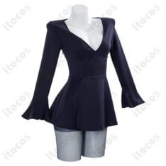 ワンピース ニコ・ロビン コスプレ衣装 高再現のコート＆ワンピースで撮影映え - 4枚目の画像（サムネイル）