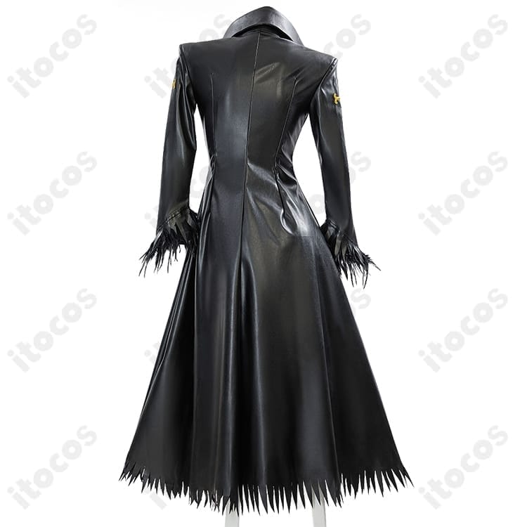 ワンピース ニコ・ロビン コスプレ衣装 高再現のコート＆ワンピースで撮影映え - 3枚目の画像