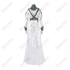 FFVIIリバース ティファ ルーザ姫 演劇版コスプレ衣装 高再現で撮影映えの豪華セット - 4枚目の画像（サムネイル）