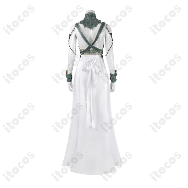 FFVIIリバース ティファ ルーザ姫 演劇版コスプレ衣装 高再現で撮影映えの豪華セット - 4枚目の画像